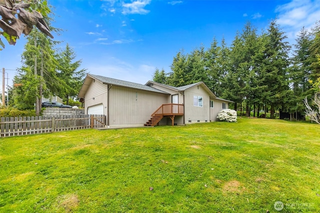 60 E Treewater Pl, Shelton, WA 98584 - back of house with an attached garage