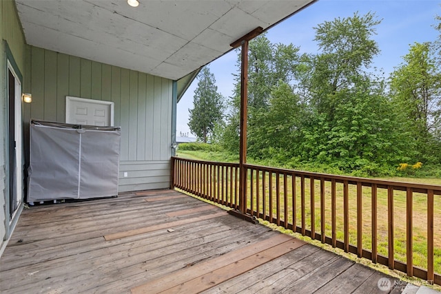 1025 NW Prindle St, Chehalis, WA 98532 - view of wooden deck
