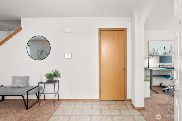 9604 201st Street Ct E, Graham, WA 98338 - office space with arched walkways and tile patterned floors
