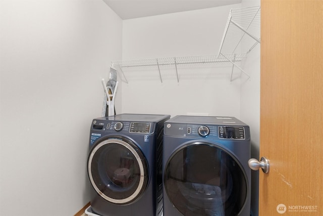 9604 201st Street Ct E, Graham, WA 98338 - laundry room featuring washer and clothes dryer