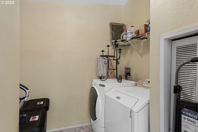 632 Meier Rd, Winlock, WA 98596 - laundry room with independent washer and dryer and baseboards