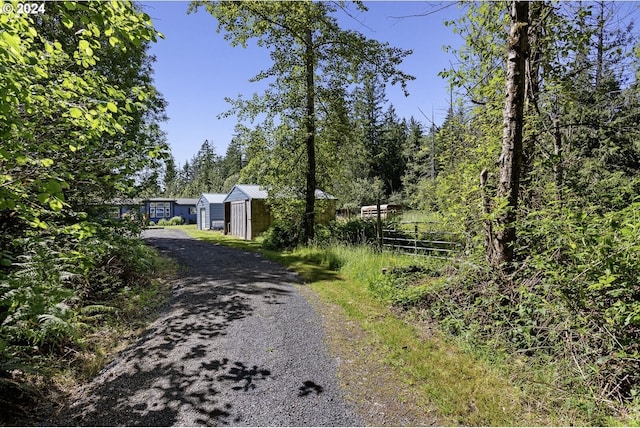 632 Meier Rd, Winlock, WA 98596 - view of dirt / gravel road