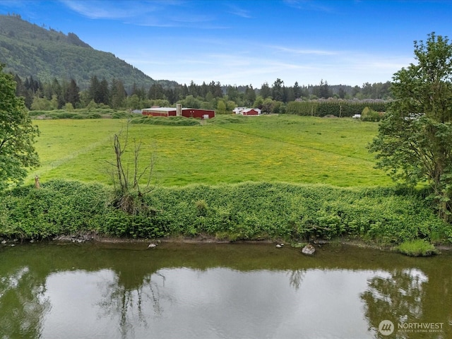 28611 139th Ave NE, Arlington, WA 98223 - water view featuring rural landscape and mountains