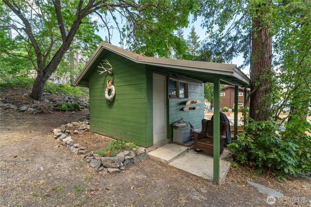 11194 S Lakeshore Rd, Chelan, WA 98816 - view of outbuilding featuring an outbuilding