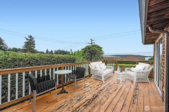 1204 S 229th St, Des Moines, WA 98198 - view of wooden terrace