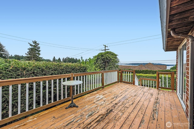 1204 S 229th St, Des Moines, WA 98198 - view of wooden deck