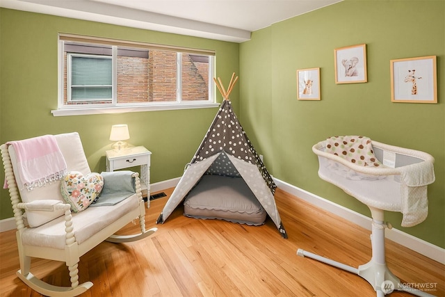 12515 2nd Ave NW, Seattle, WA 98177 - rec room with wood finished floors and baseboards