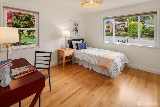 12515 2nd Ave NW, Seattle, WA 98177 - bedroom with baseboards and light wood-style flooring