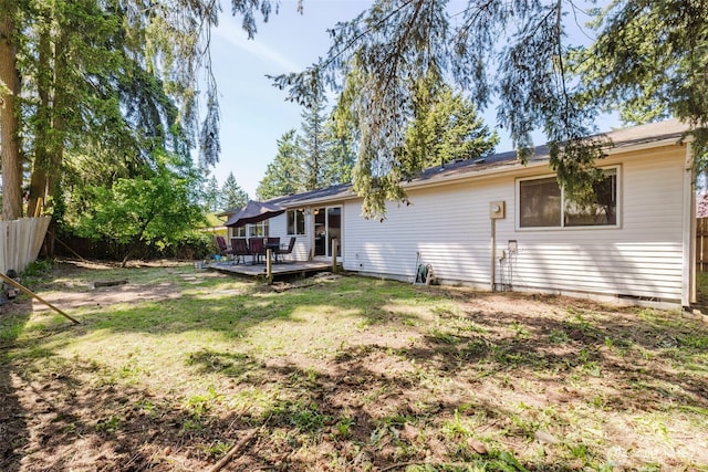 3160 SE Pierson St, Port Orchard, WA 98366 - back of house featuring a deck