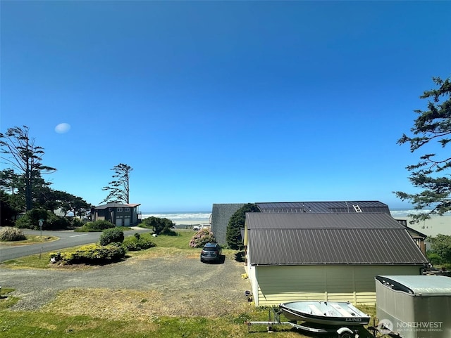 12 Diamond Dr, Pacific Beach, WA 98571 - exterior view of a metal roof