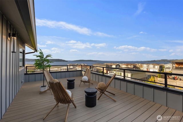 5301 N Commercial St, Ruston, WA 98407 - deck with a water view