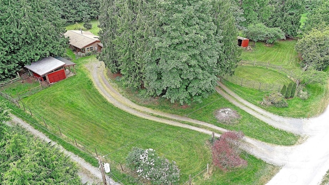 472 Iris Ln, Camano Island, WA 98282 - aerial overview of property's location featuring rural landscape