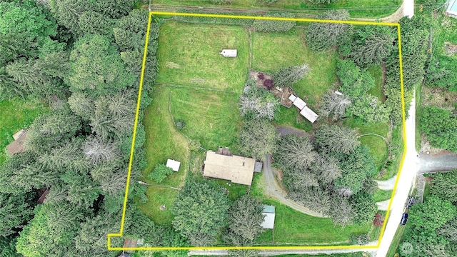472 Iris Ln, Camano Island, WA 98282 - aerial view of property's location with property boundaries highlighted