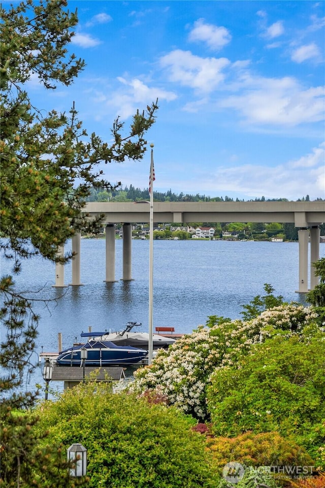 2501 Canterbury Ln E Unit 318, Seattle, WA 98112 - dock with a water view