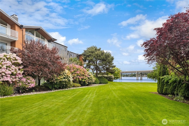 2501 Canterbury Ln E Unit 318, Seattle, WA 98112 - view of green lawn with a water view