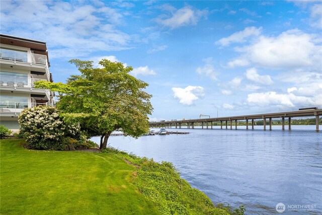 2501 Canterbury Ln E Unit 318, Seattle, WA 98112 - water view with a notable bridge