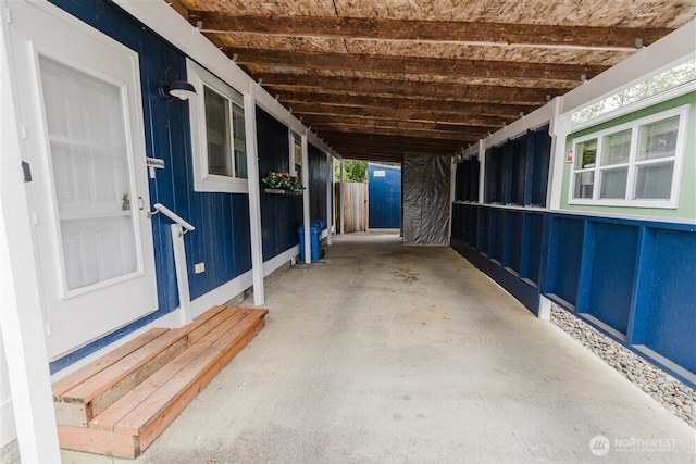 1101 S Scheuber Rd # 27, Centralia, WA 98531 - view of patio featuring a carport