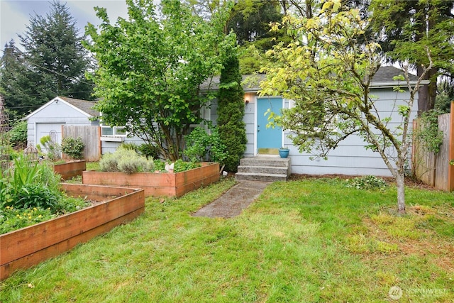 1917 NE 143rd St, Seattle, WA 98125 - view of front of property with a vegetable garden