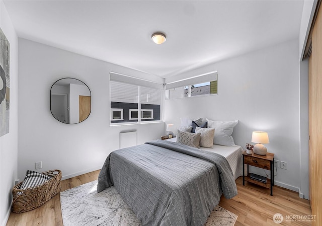 4757 Delridge Way SW, Seattle, WA 98106 - bedroom featuring baseboards and light wood-style floors