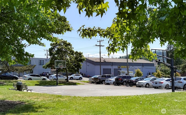 4757 Delridge Way SW, Seattle, WA 98106 - uncovered parking lot featuring community basketball court