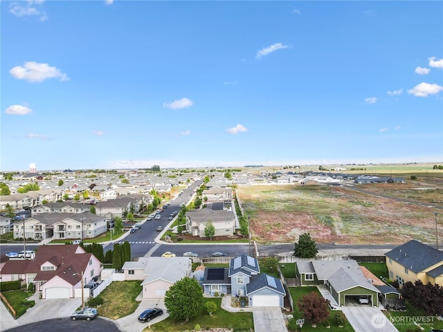1115 S Rose Pl, Othello, WA 99344 - aerial overview of property's location featuring nearby suburban area