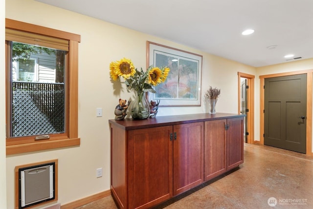 1433 Madison St, Port Townsend, WA 98368 - entryway with recessed lighting and baseboards