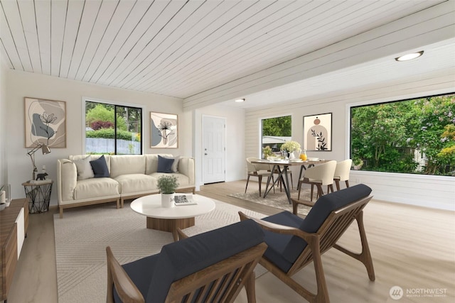 18771 Harris Ave NE, Suquamish, WA 98392 - living area featuring light wood finished floors