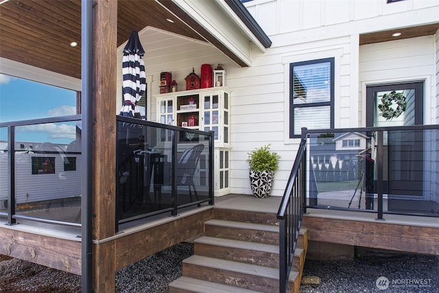 1774 Farmview Ter, Lynden, WA 98264 - entrance to property featuring a porch and board and batten siding