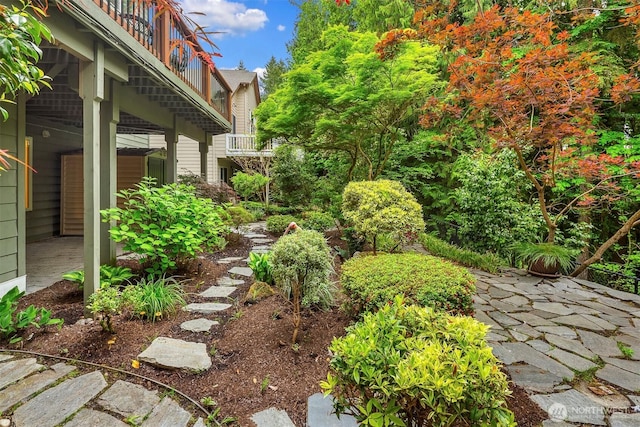 view of yard