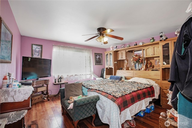 1431 Chatham Dr SE, Olympia, WA 98513 - bedroom with light wood finished floors and ceiling fan