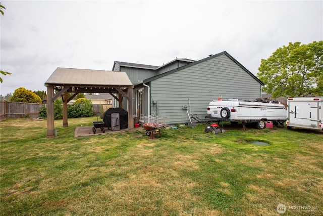 1431 Chatham Dr SE, Olympia, WA 98513 - back of house featuring a gazebo and a patio