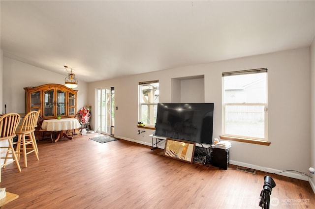 1431 Chatham Dr SE, Olympia, WA 98513 - living area featuring wood finished floors and baseboards