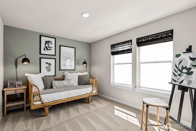 13213 164th Ave SE Unit 205, Renton, WA 98059 - bedroom featuring baseboards and carpet floors