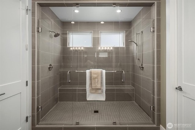 8326 84th Ave SE, Mercer Island, WA 98040 - full bathroom with a shower stall