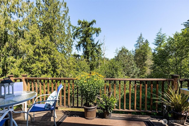 30830 NE 165th St, Duvall, WA 98019 - view of wooden deck