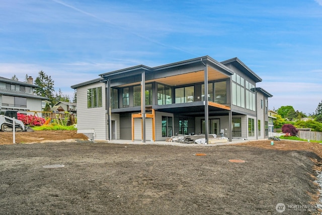 18809 94th Ave W, Edmonds, WA 98020 - back of house with a sunroom