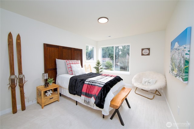 18809 94th Ave W, Edmonds, WA 98020 - bedroom featuring baseboards and light colored carpet