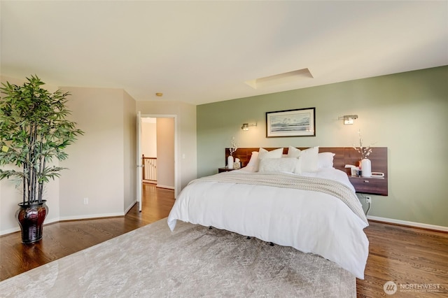 12045 Lakeside Pl NE, Seattle, WA 98125 - bedroom featuring wood finished floors and baseboards