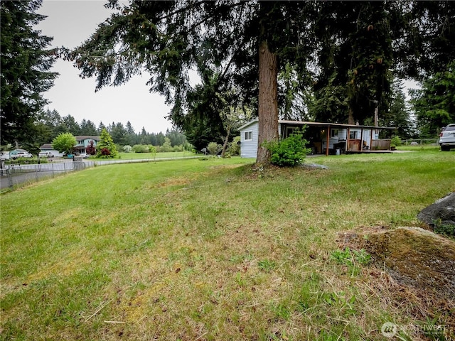 15712 123rd Ave SE, Yelm, WA 98597 - view of yard