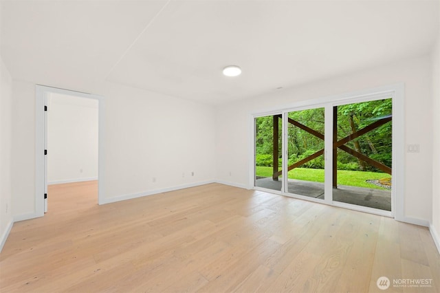 4964 Lewis Ave, Bellingham, WA 98229 - empty room with light wood finished floors and baseboards