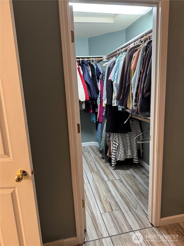 2615 Sea Crest Ave N, Long Beach, WA 98631 - spacious closet with light wood-style floors