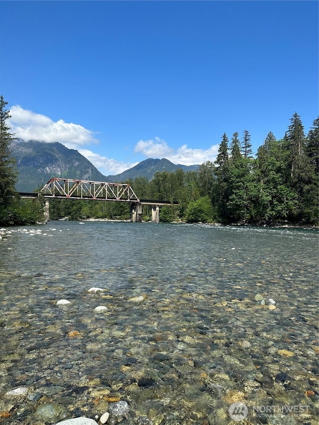 42520 State Route 2, Gold Bar, WA 98251 - water view with a mountainous background