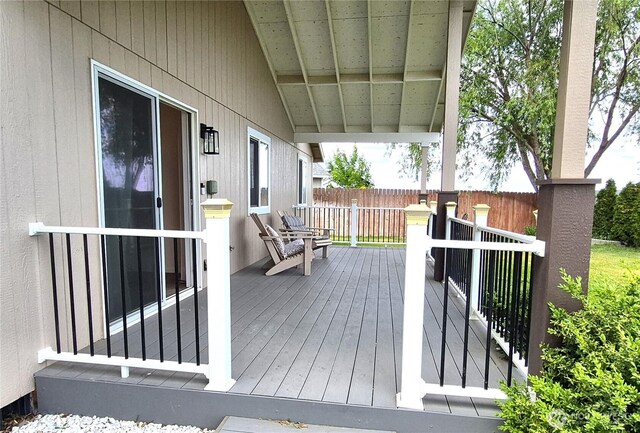 500 E Linden Ave, Moses Lake, WA 98837 - view of deck