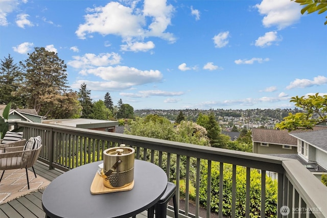 2711 10th Ave W, Seattle, WA 98119 - view of deck