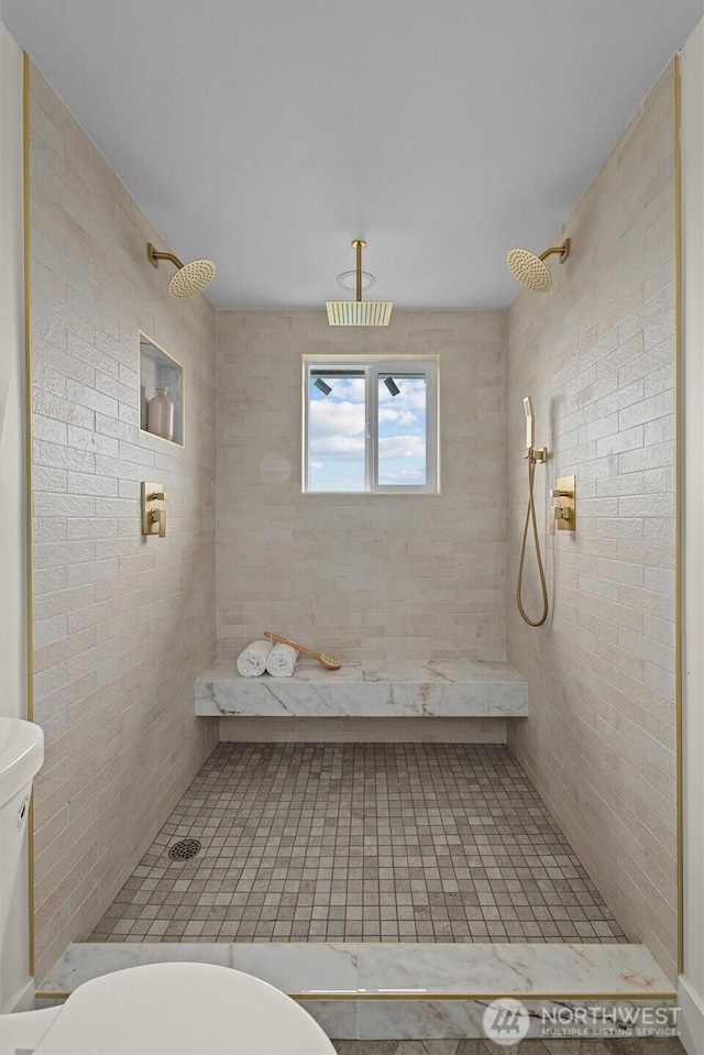 2711 10th Ave W, Seattle, WA 98119 - bathroom featuring a stall shower and toilet