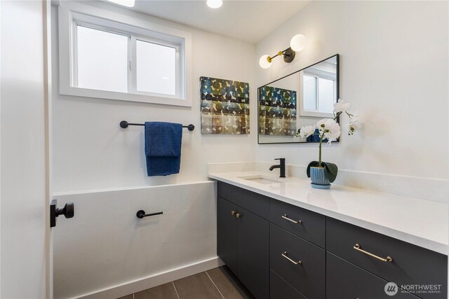 1831 201st Pl SW, Lynnwood, WA 98036 - bathroom featuring vanity and tile patterned flooring