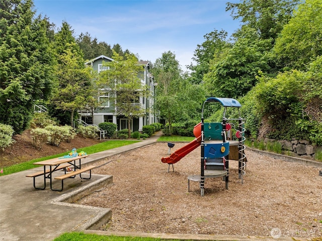 view of community playground