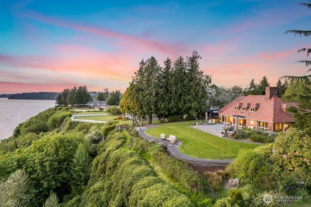 24635 8th Ave S, Des Moines, WA 98198 - aerial view of property and surrounding area featuring a large body of water
