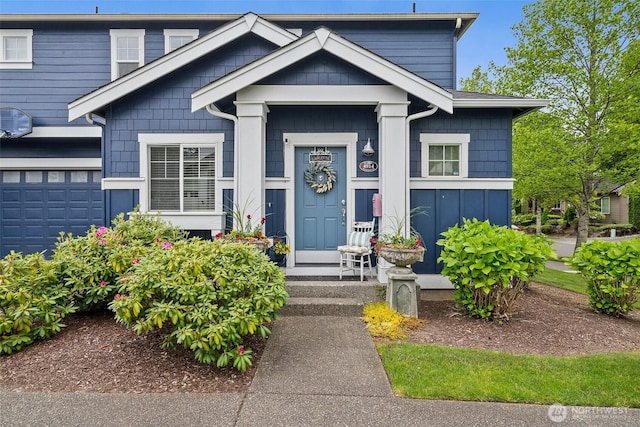 4914 Bering St, Gig Harbor, WA 98332 - view of front of home featuring a garage and board and batten siding