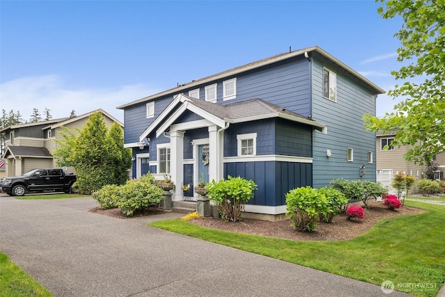 4914 Bering St, Gig Harbor, WA 98332 - traditional-style home with board and batten siding